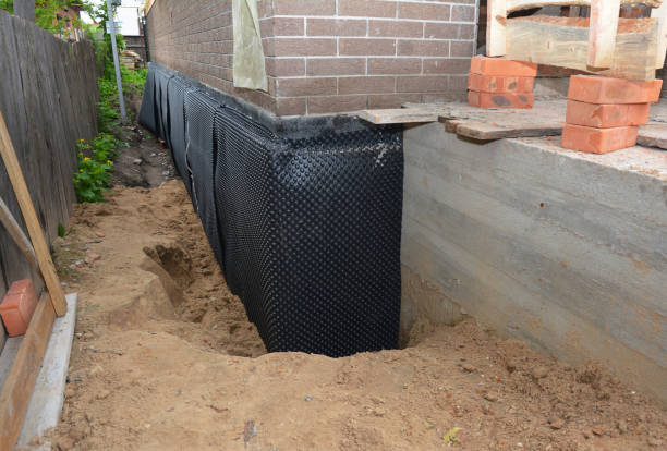 Crawl space vapor barrier installation in Hillsboro, KS